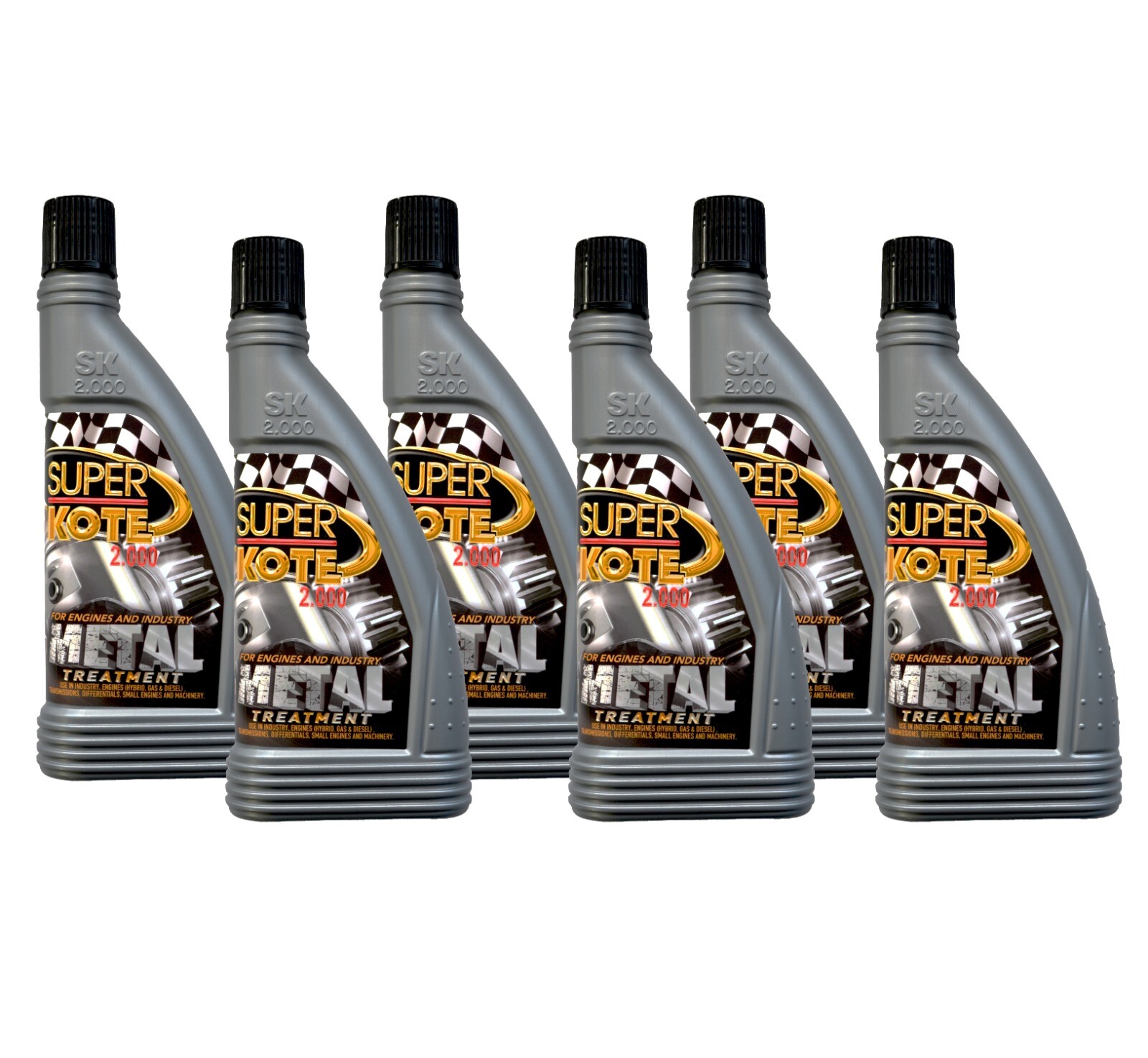 SUPERKOTE 2000 Metal Treatment  Lubricant Anti Friction 8oz 6 PACK