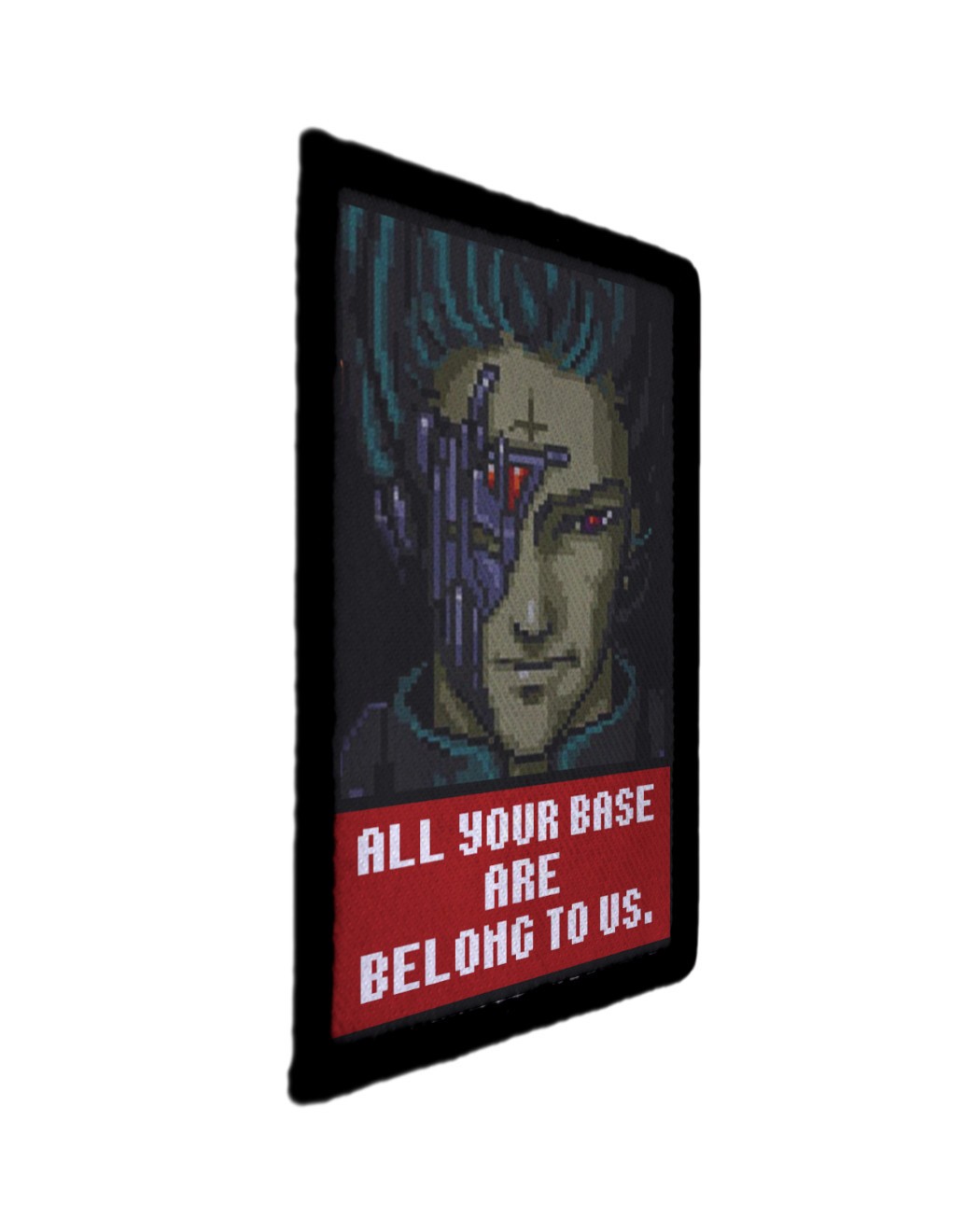 All Your Base Belong to Us Meme Game Patch Sew on [sub]