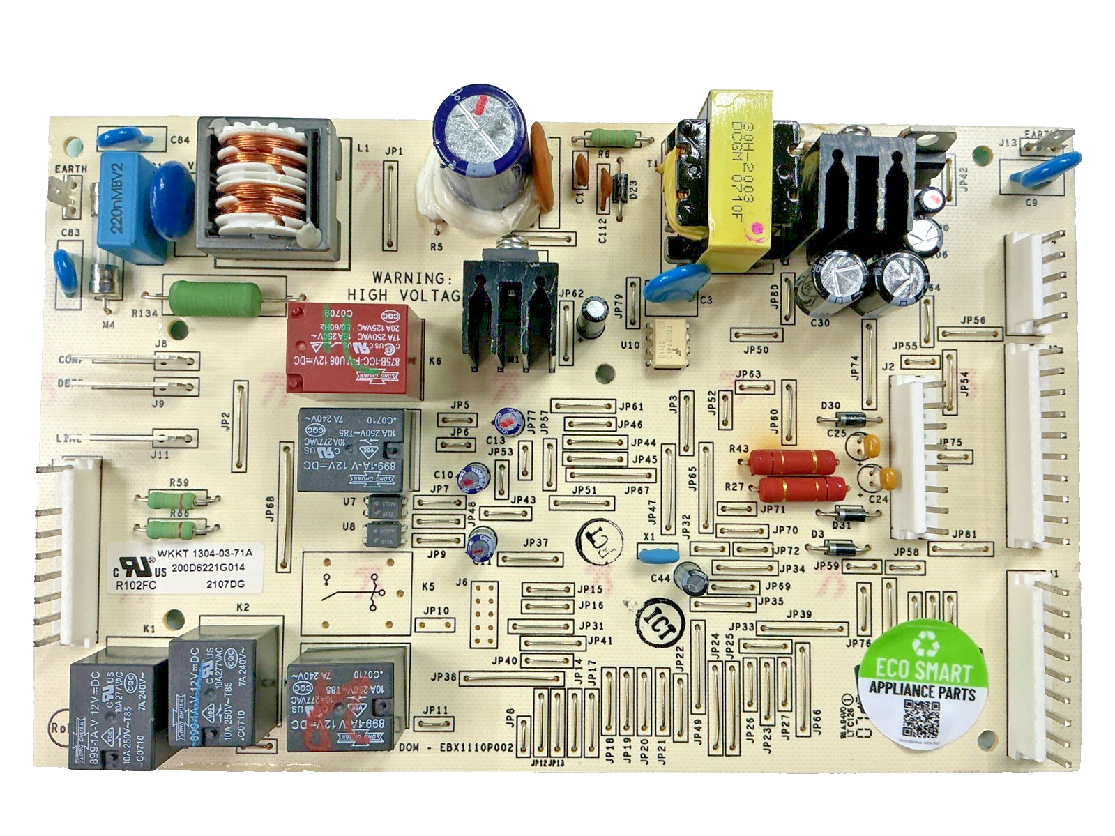 200D6221G014 OEM GE Refrigerator Main Control Board Replacement