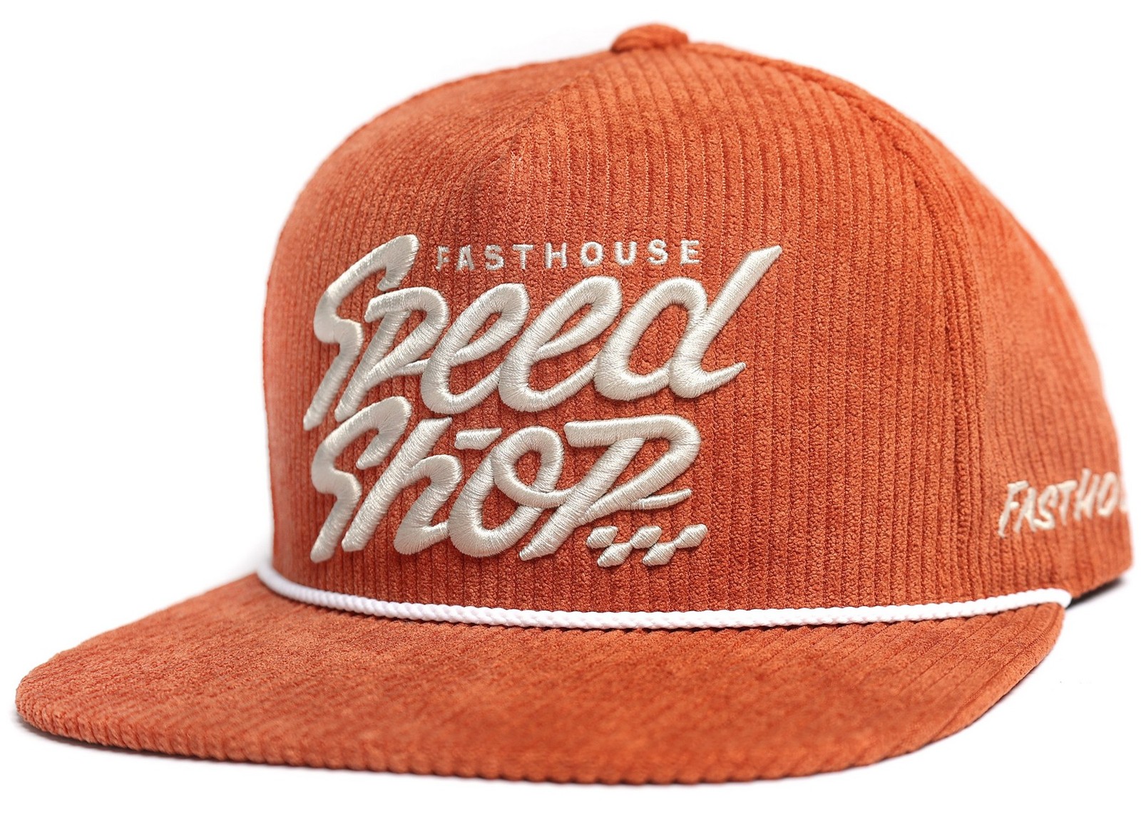 Fasthouse Haste Snapback Hat Rust
