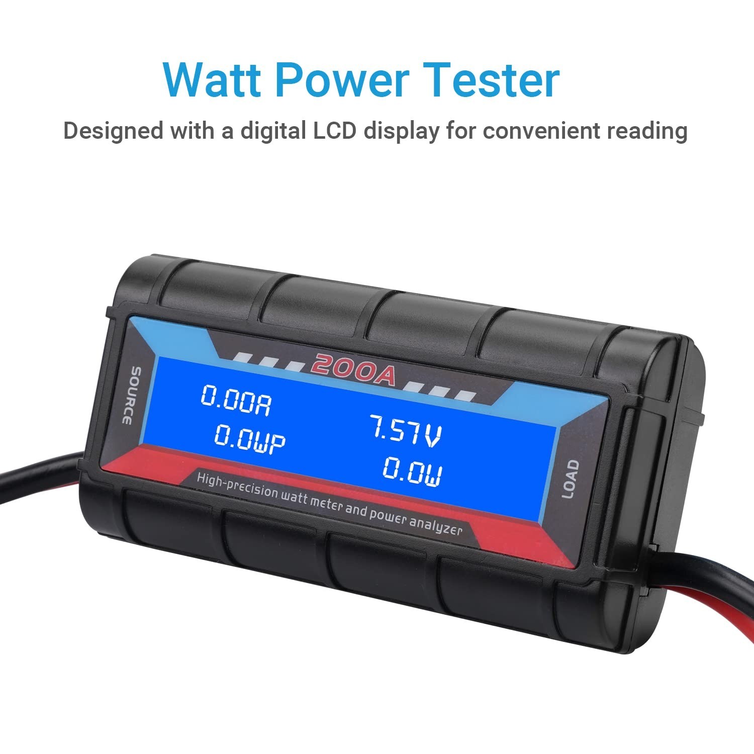 200A High Precision Power Analyzer Multi Meter for Measuring Power Watt (W) V...