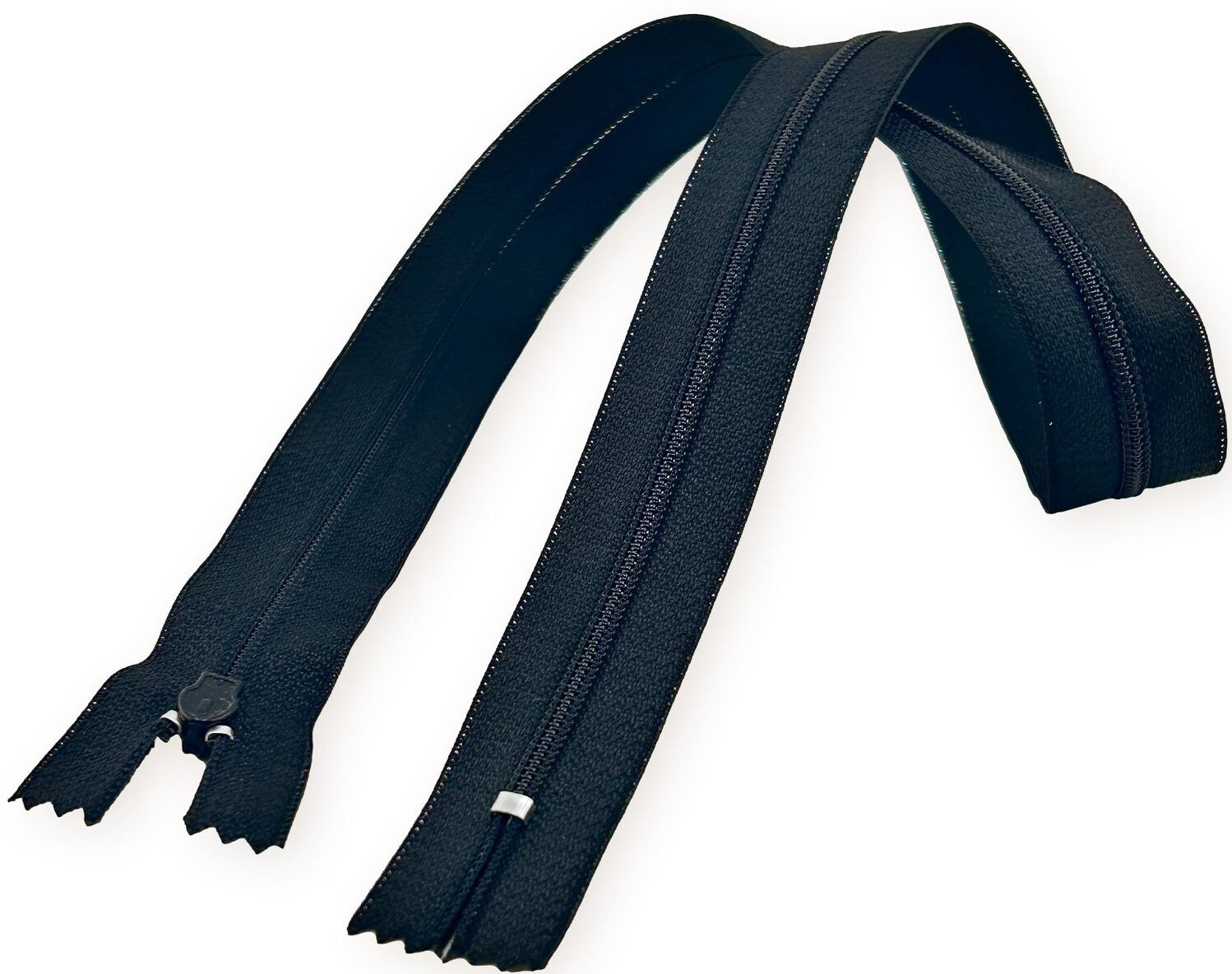 Rey SP40-900 Nylon Zippers (Pack of 50), Black Color (900), 23.62 Inches Long