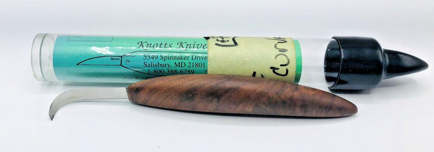 ORIGINAL  KNOTTS KNIVES WOOD CARVING KNIFE WOODCARVING rare whittling bird decoy