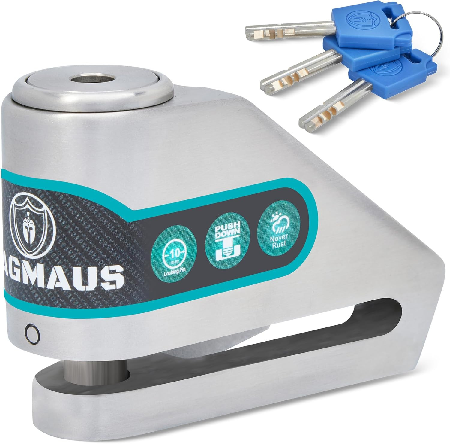 Candados Para Moto Candado De Motos Con Alarma Antirrobo Motocicleta Seguro
