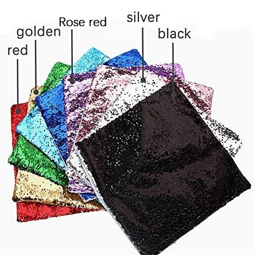 Reversible Mermaid Sequin Pillow Case Blanks 16"x16" - Customizable Decorative C