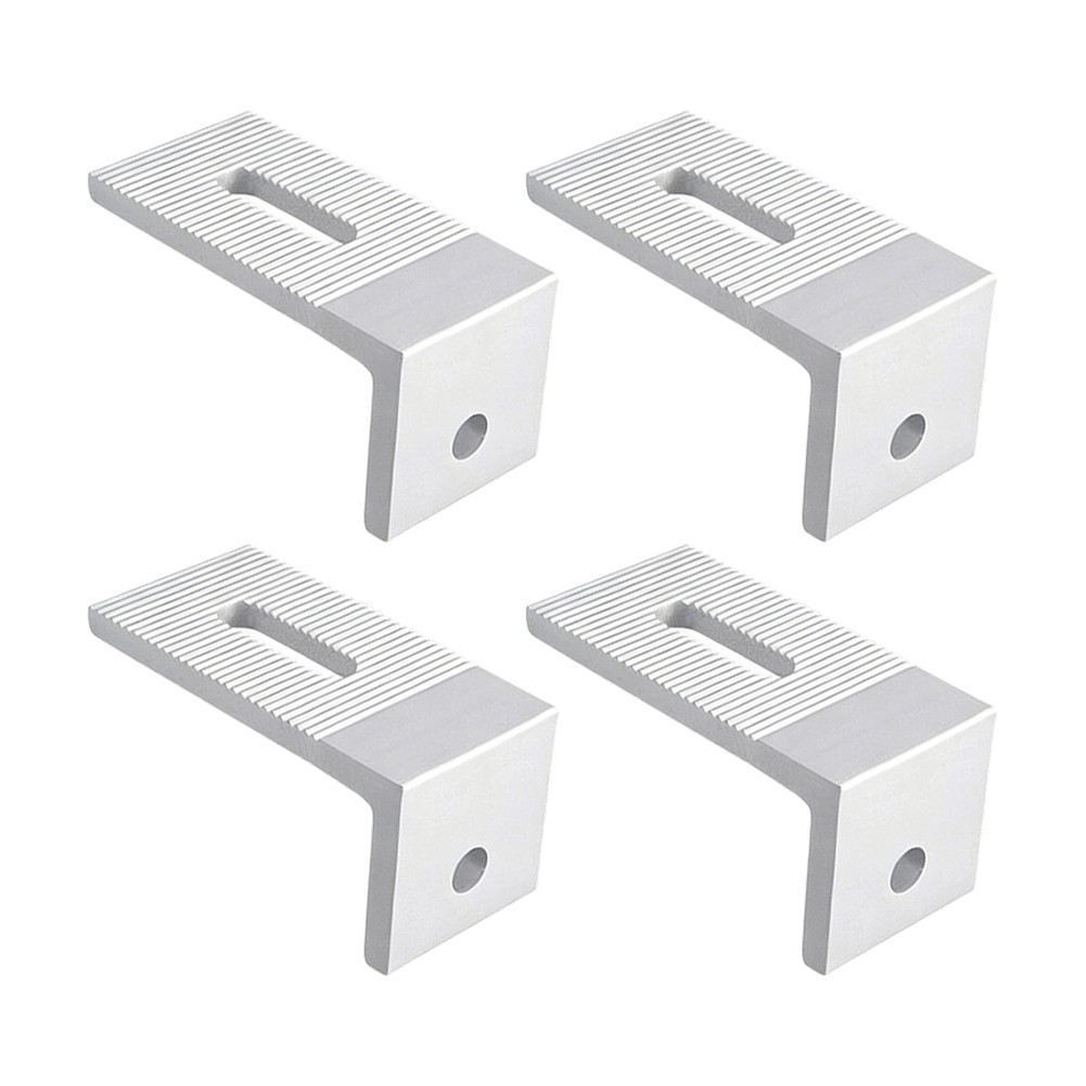 L-leg Photovoltaic Bracket 80mm Aluminum Height for Tile Roof Installations