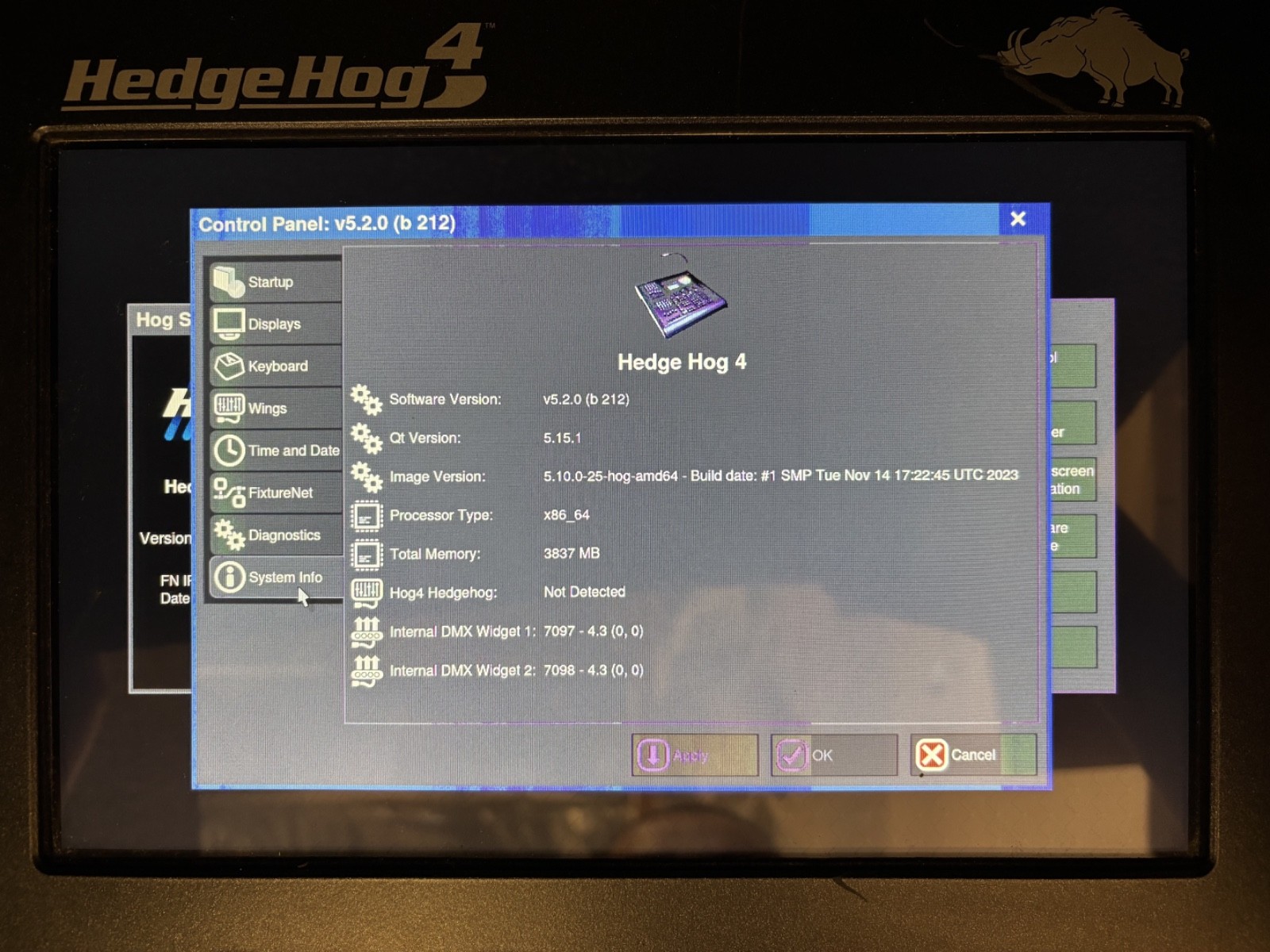 High End Systems HedgeHog 4 Lighting Console Hog 4 | READ DESCRIPTION