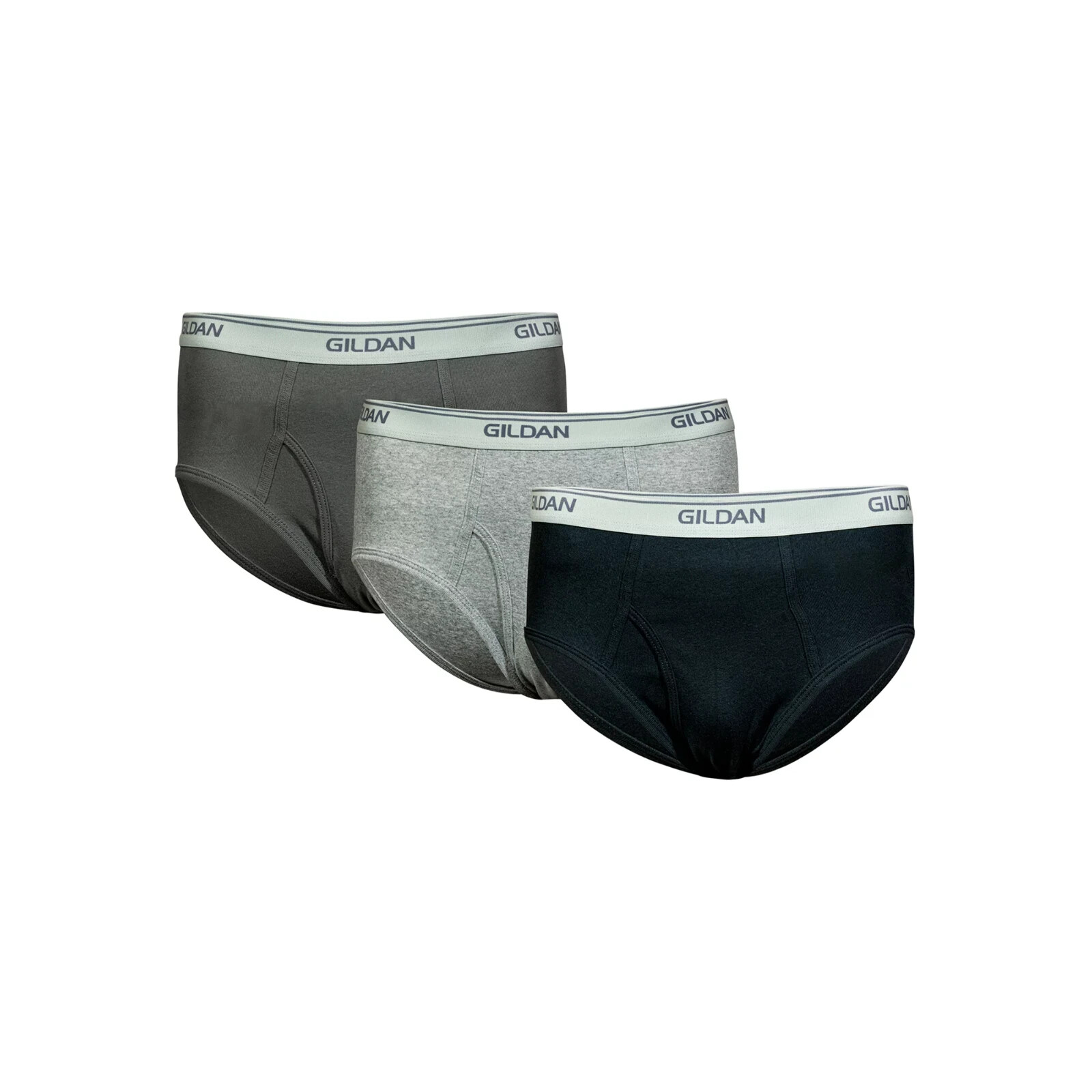 GILDAN - SIZE: S (28-30) - 3 PACK Mid-Rise Modern Briefs-Moisture Wicking - NEW!