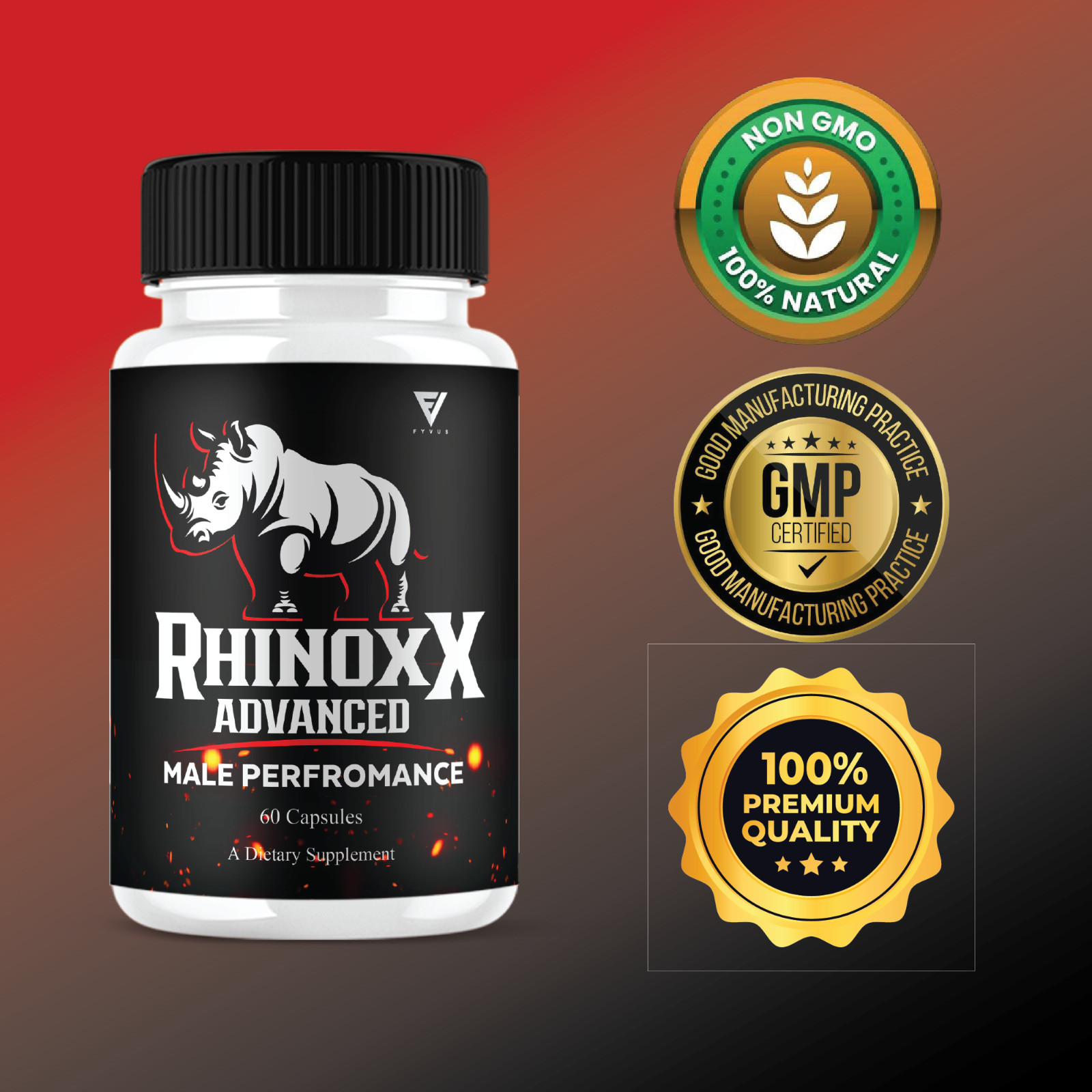 Rhinoxx Advanced Performance, Rhinoxx Energy Capsules (60 Capsules)