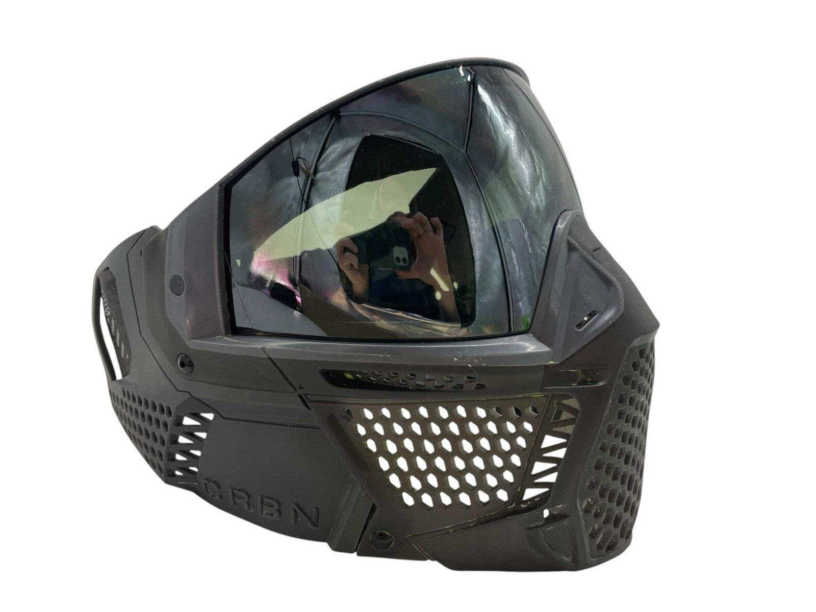CRBN ZERO PRO GRAPHITE W/ 2 Lenses Paintball Mask