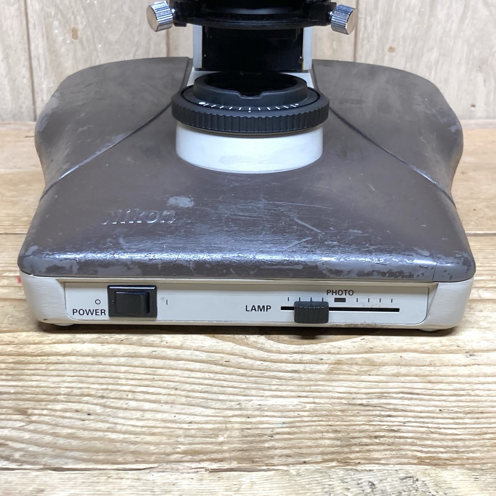 Nikon Labophot 2 Binocular Microscope W/ 3 Objectives - READ DESCRIPTION