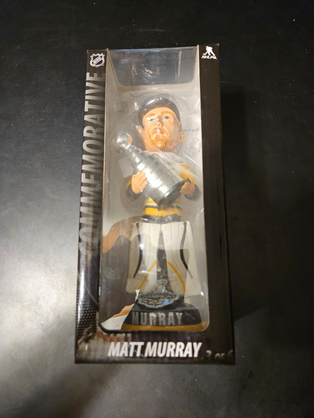 Matt Murray 2017 Pittsburgh Penguins Stanley Cup Champions Bobblehead  1199/3006