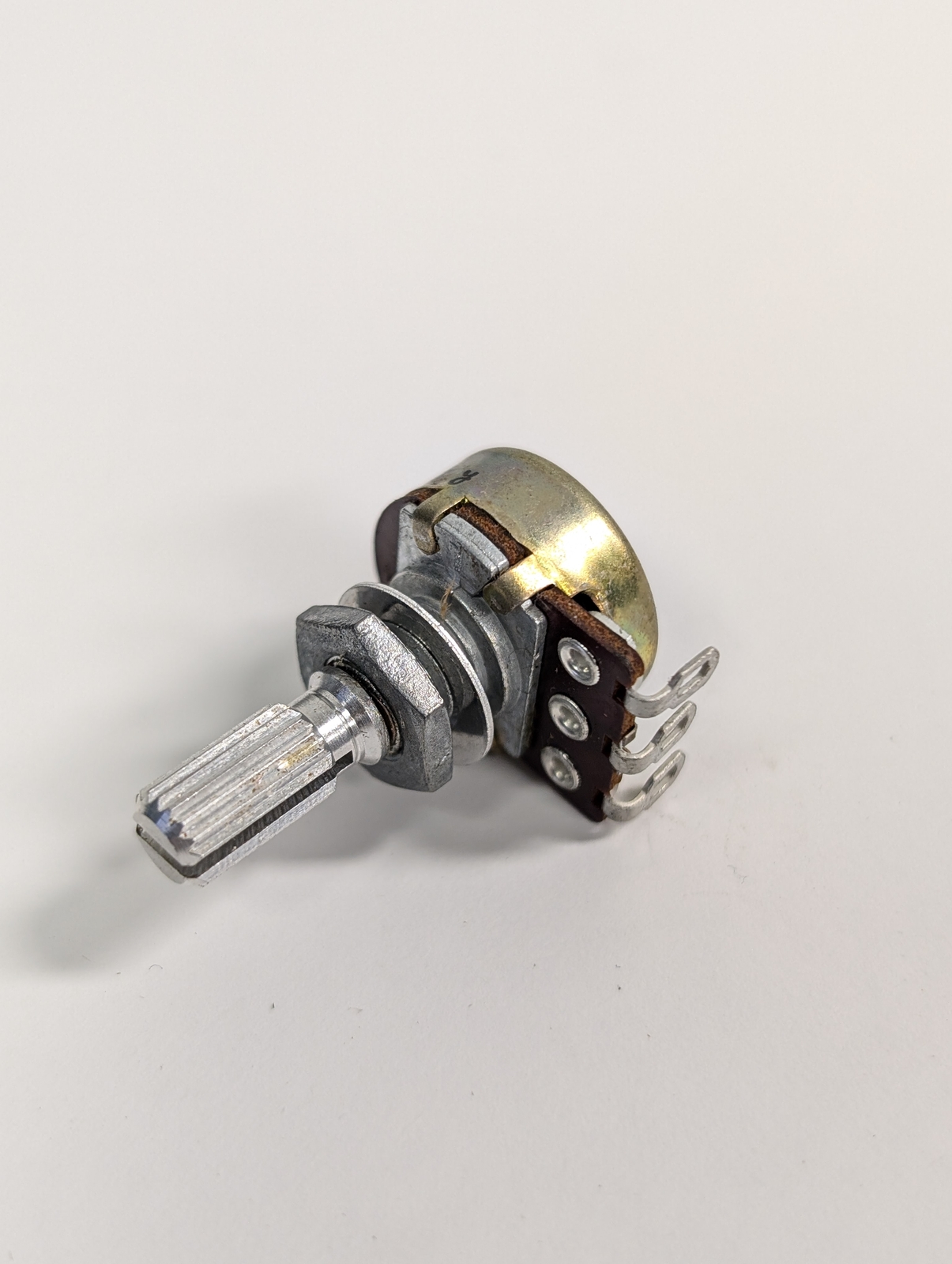 20K OHM MINIATURE AUDIO TAPER POTENTIOMETER
