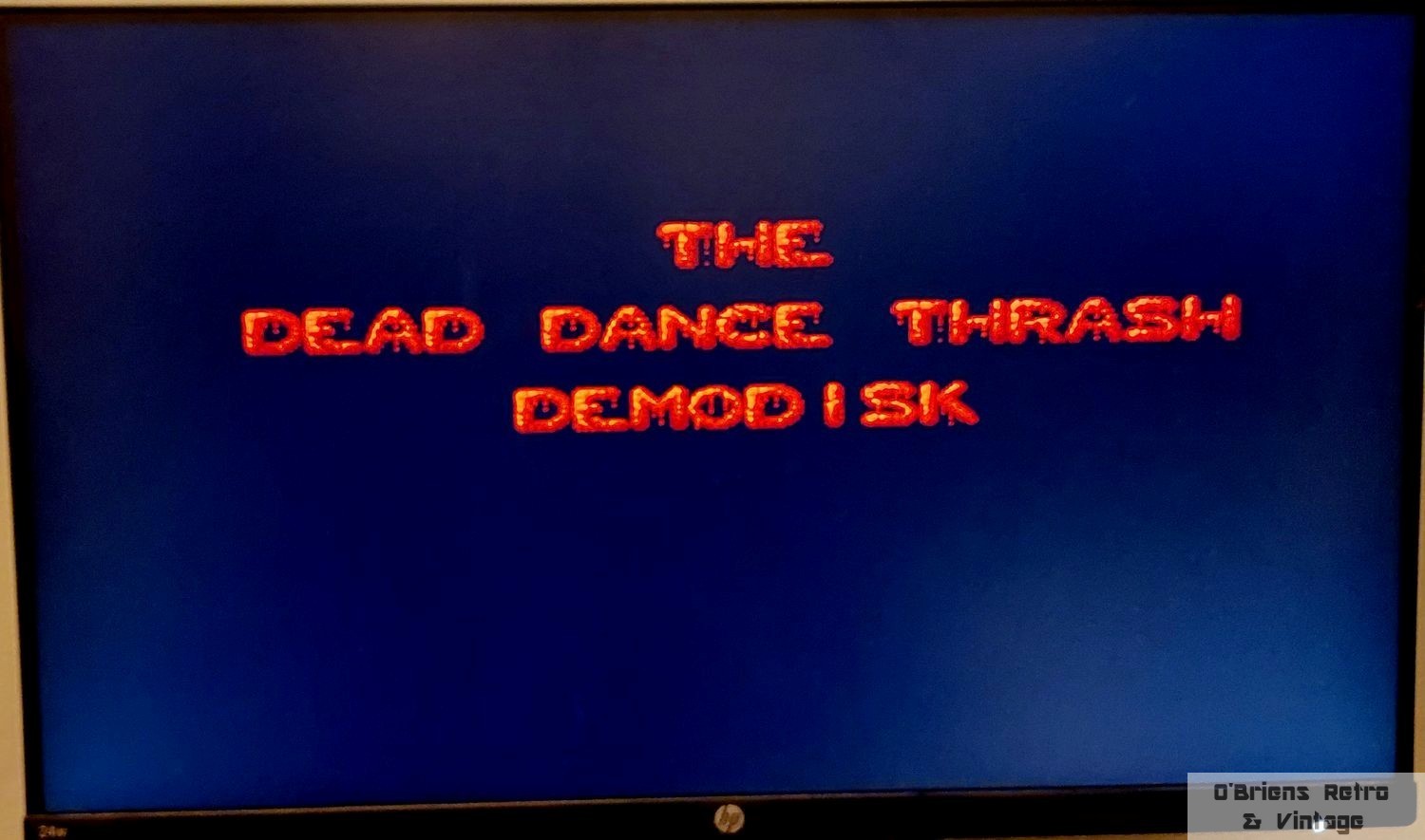 The Dead Dance Thrash Demodisk - Commodore Amiga - Floppy Disk