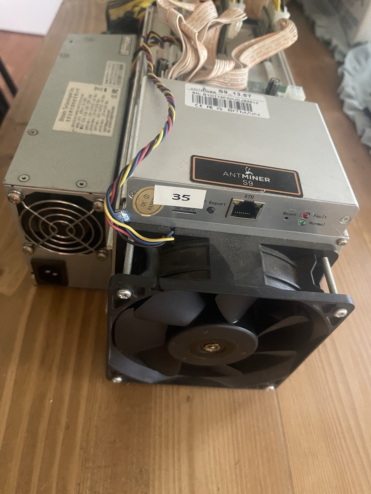 Bitmain Antminer S9 (13.5Th) Miner BTC With Power Supplies