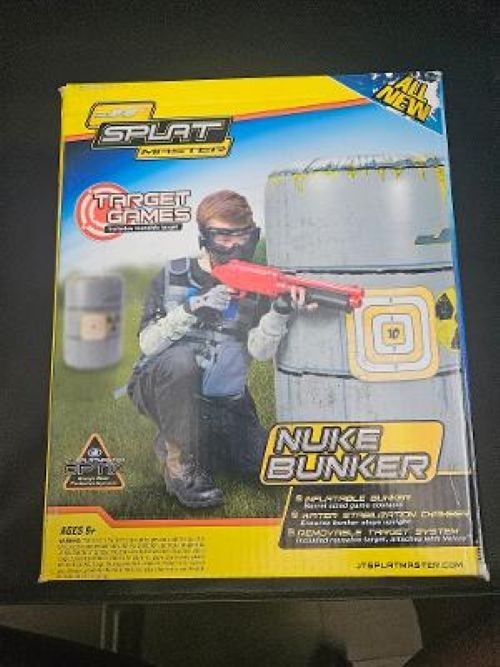 8 SPLAT MASTER NUKE BUNKER PAINTBALL INFLATABLE BARRELS