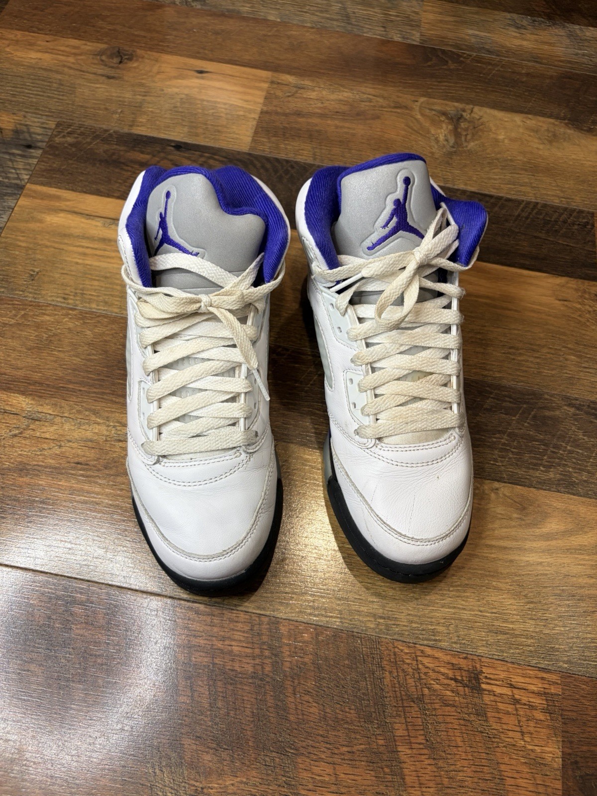 2022 Nike Air Jordan 5 Retro GS "Dark Concord" Size 6.5Y (4654) 440888-141