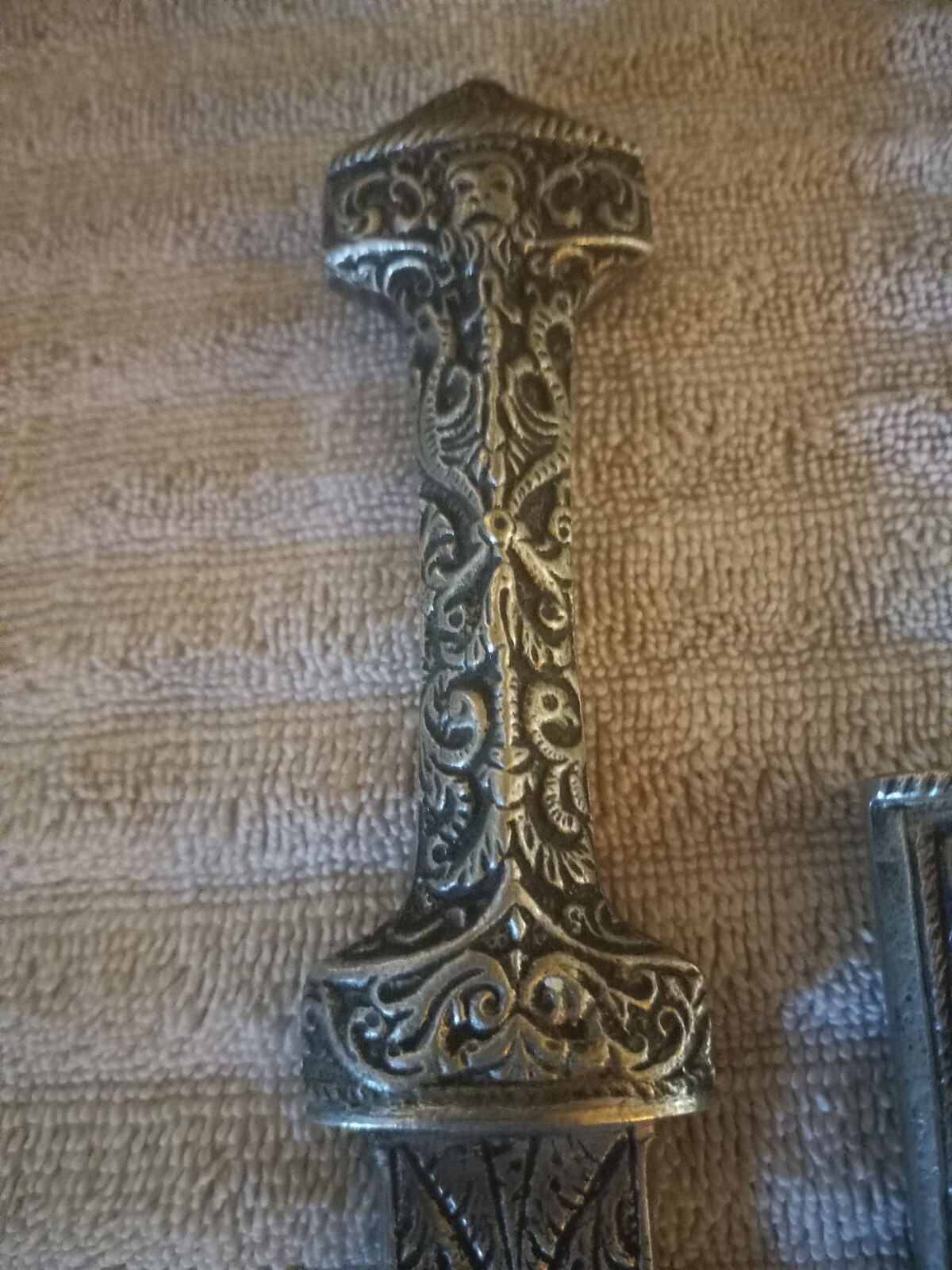 Antigue Kindjal Dagger With Scabbard.