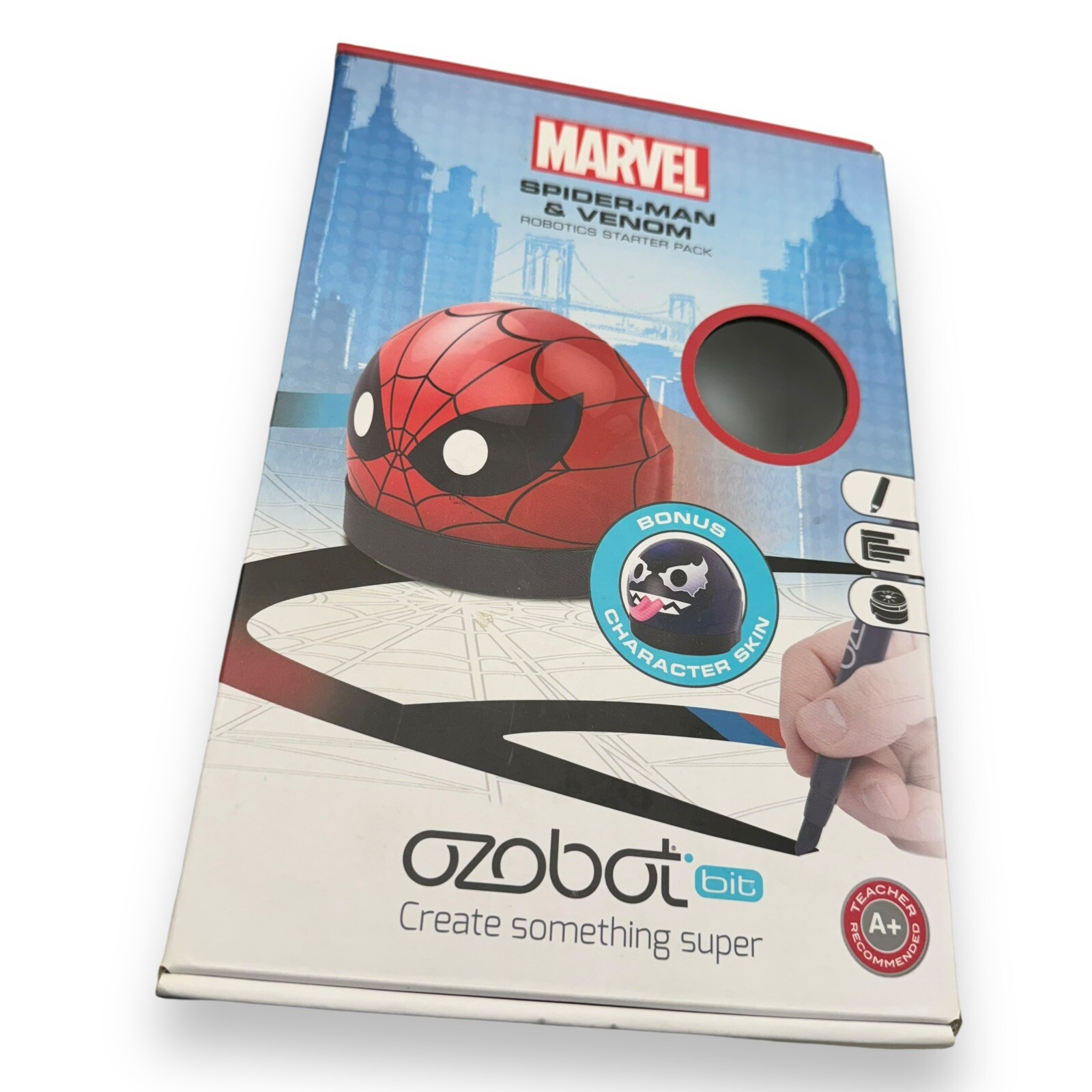 Ozobot Bit Marvel Groot Rocket Spider-Man Venom Robotics READ DESCRIPTION