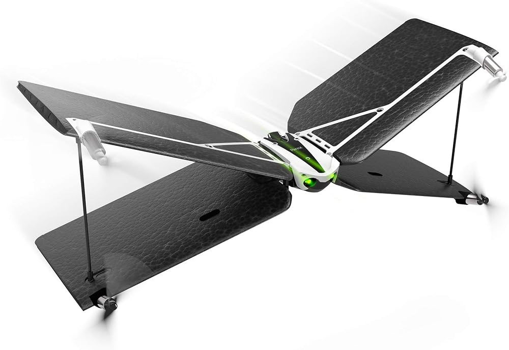 Parrot Swing Drone Vertical Take Off & Landing Plane White PF727004 + Remote