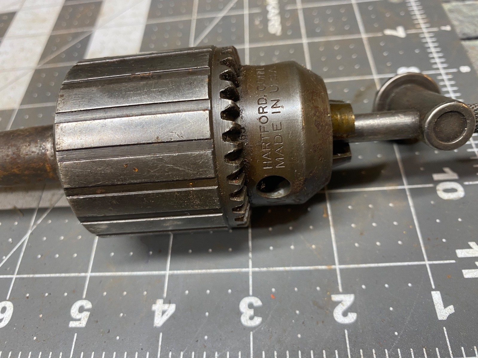 JACOBS #34 Chuck 0"-1/2" with #2 Taper Mount and key