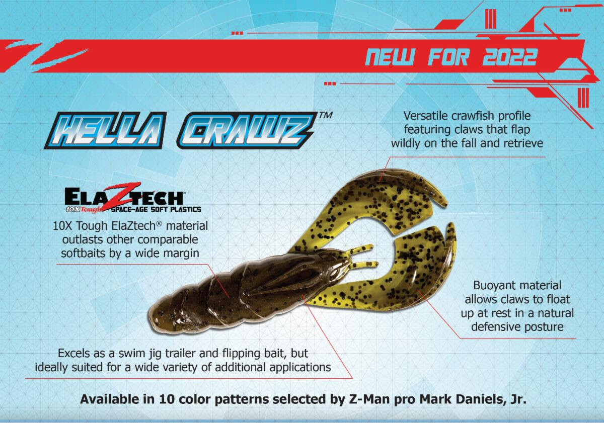 Z-Man Hella CrawZ - Choose Color