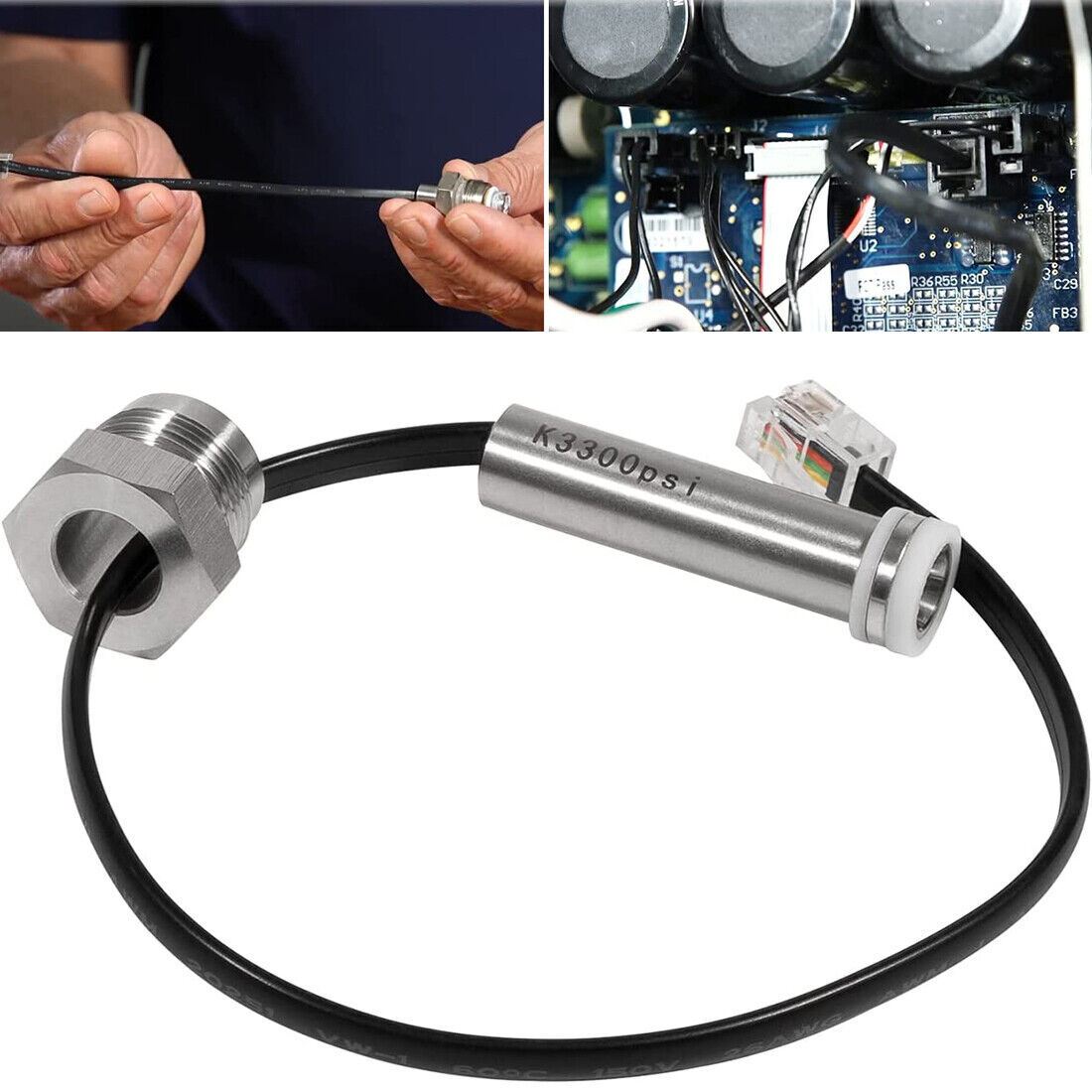 Pressure Transducer Sensor 243222 For Graco Airless Paint Sprayers 390 395 495