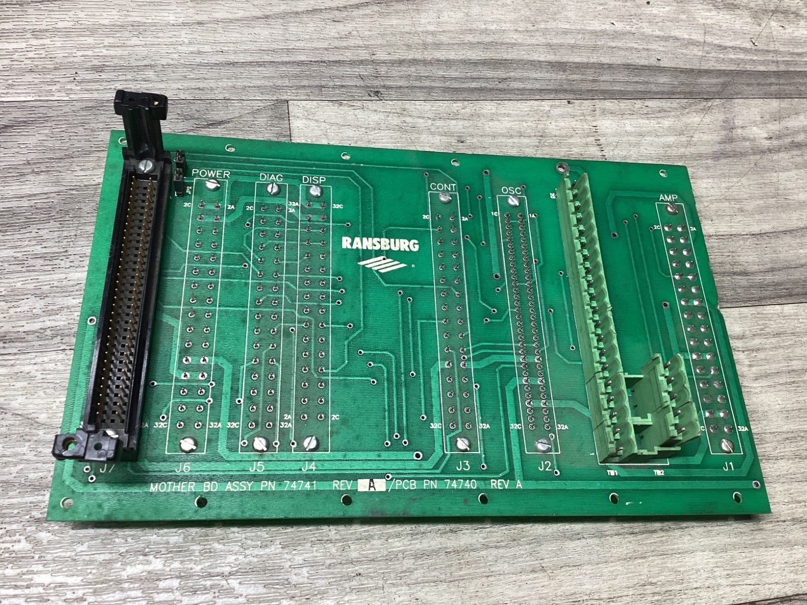 RANSBURG Mother Board 74741 Used #116Z74