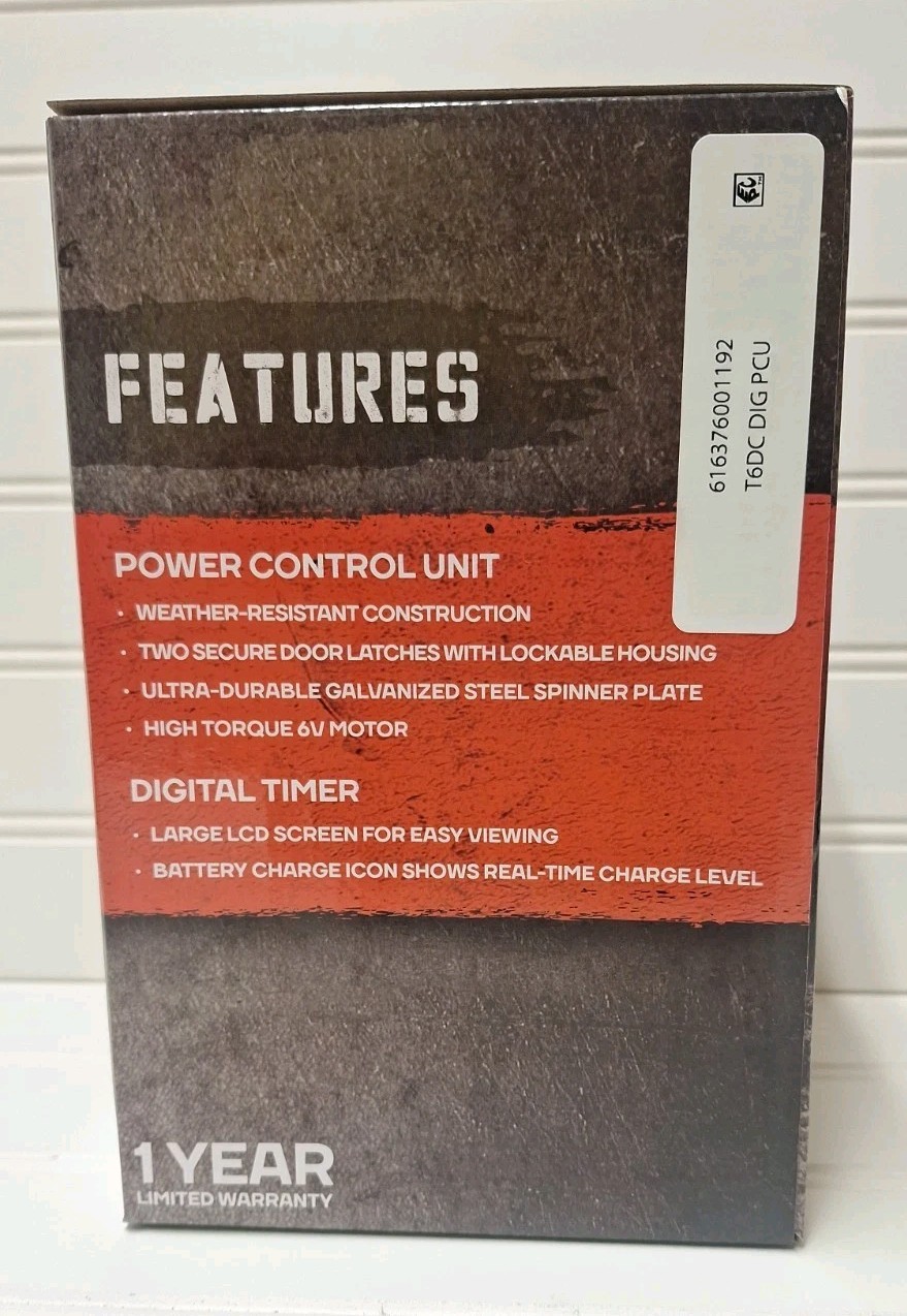 Wildgame Innovations 6V Game Feeder Kit Digital Power Control Unit - NEW