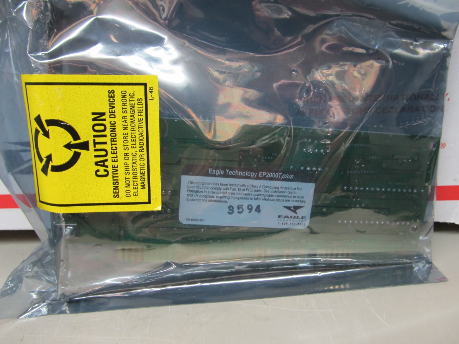 NEW Eagle Technology, EP2000T Plus, Ethernet Adapter Card