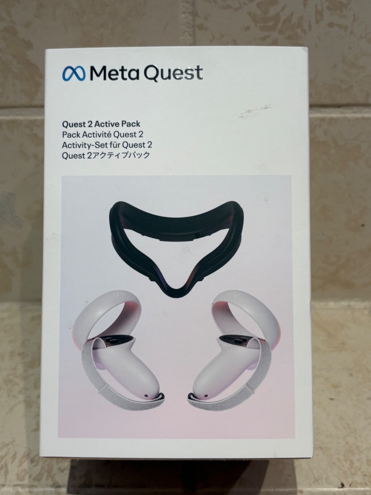 Meta Quest 2 Active Pack Facial Interface Wrist Knuckle Straps NEW FAST SHIP