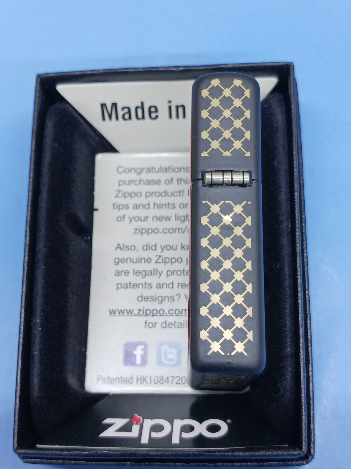 Zippo 28531 VIP Black Matte