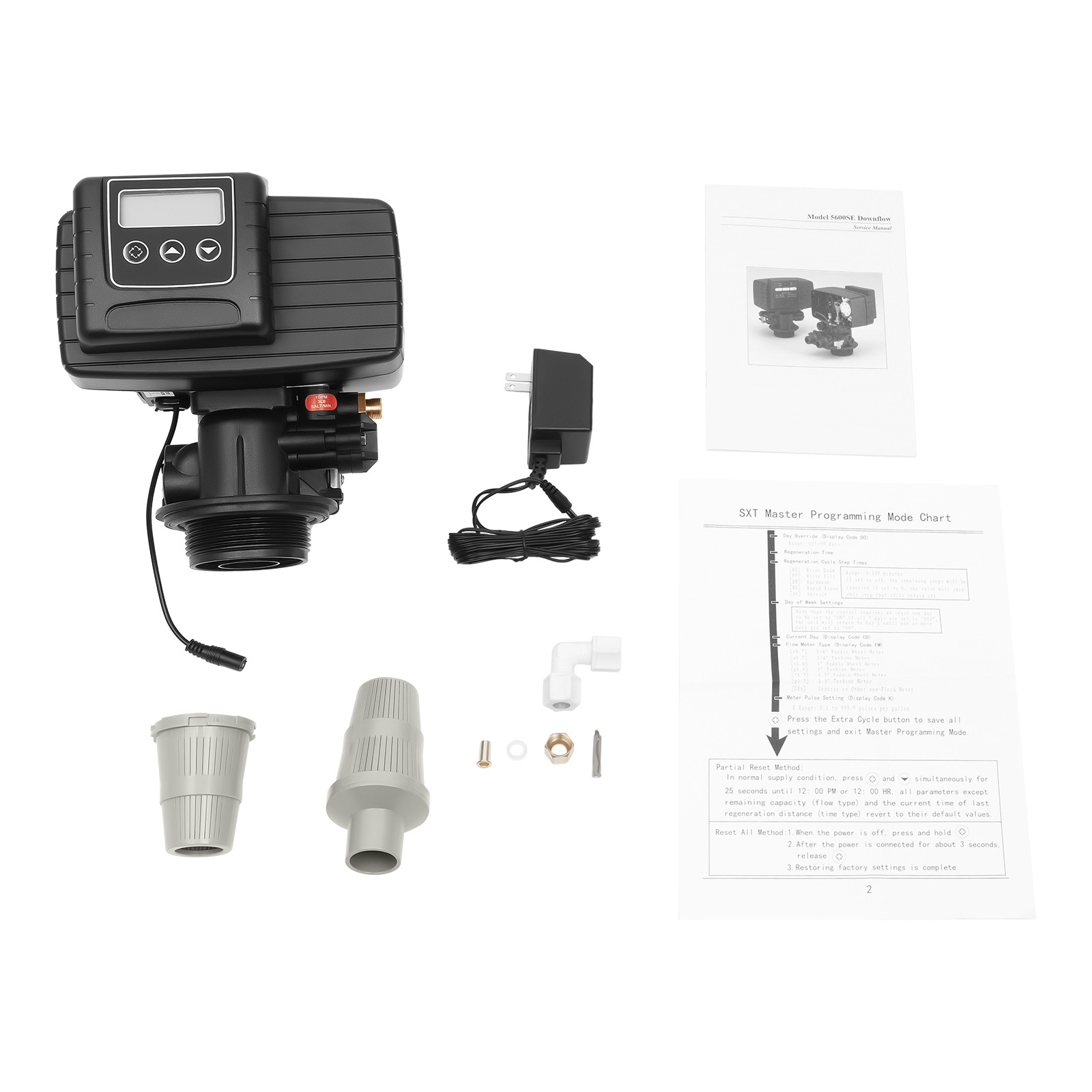 Digital Control Valve Water Softener Control Valve Filter Control Head 5600 SXT