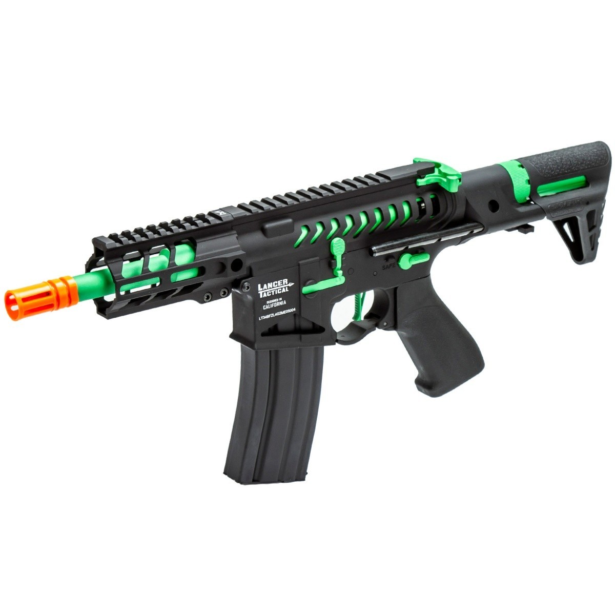 Lancer Tactical Gen 2 Enforcer Battle Hawk 4" PDW Airsoft AEG CQB CQC