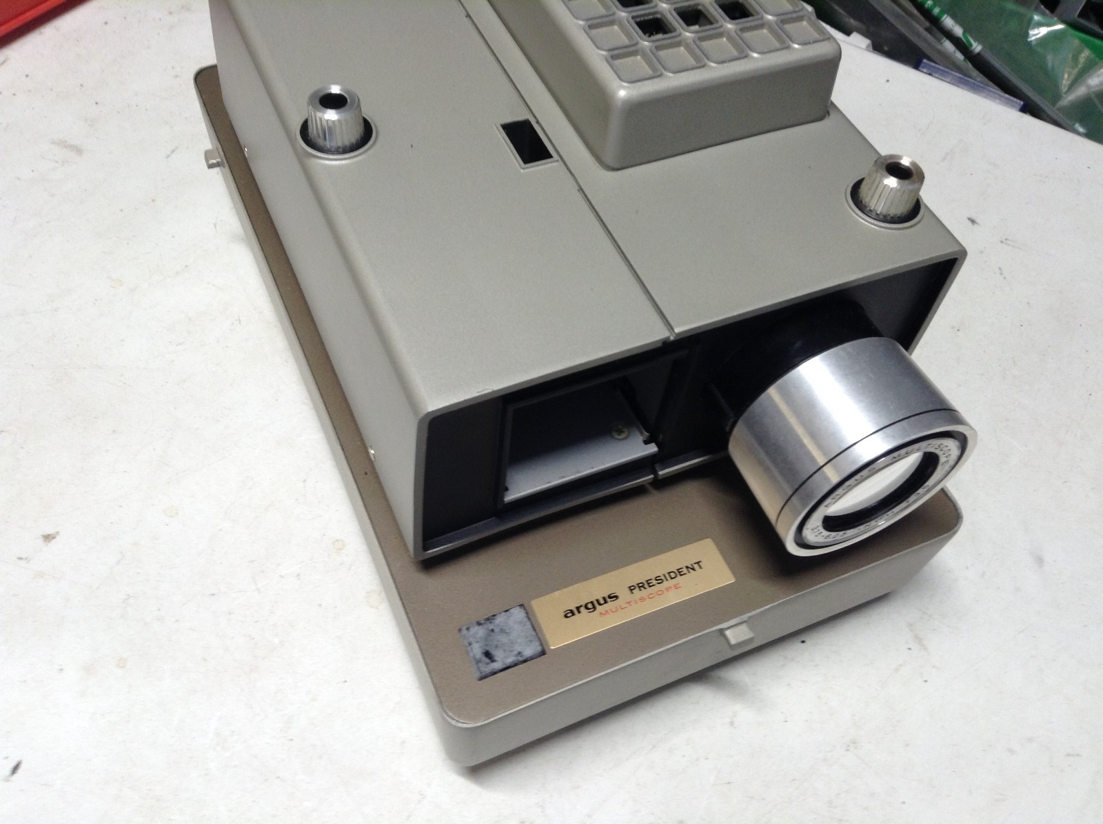 Vintage Argus President Automatic Model 527 35mm Slide And Filmstrip Projector