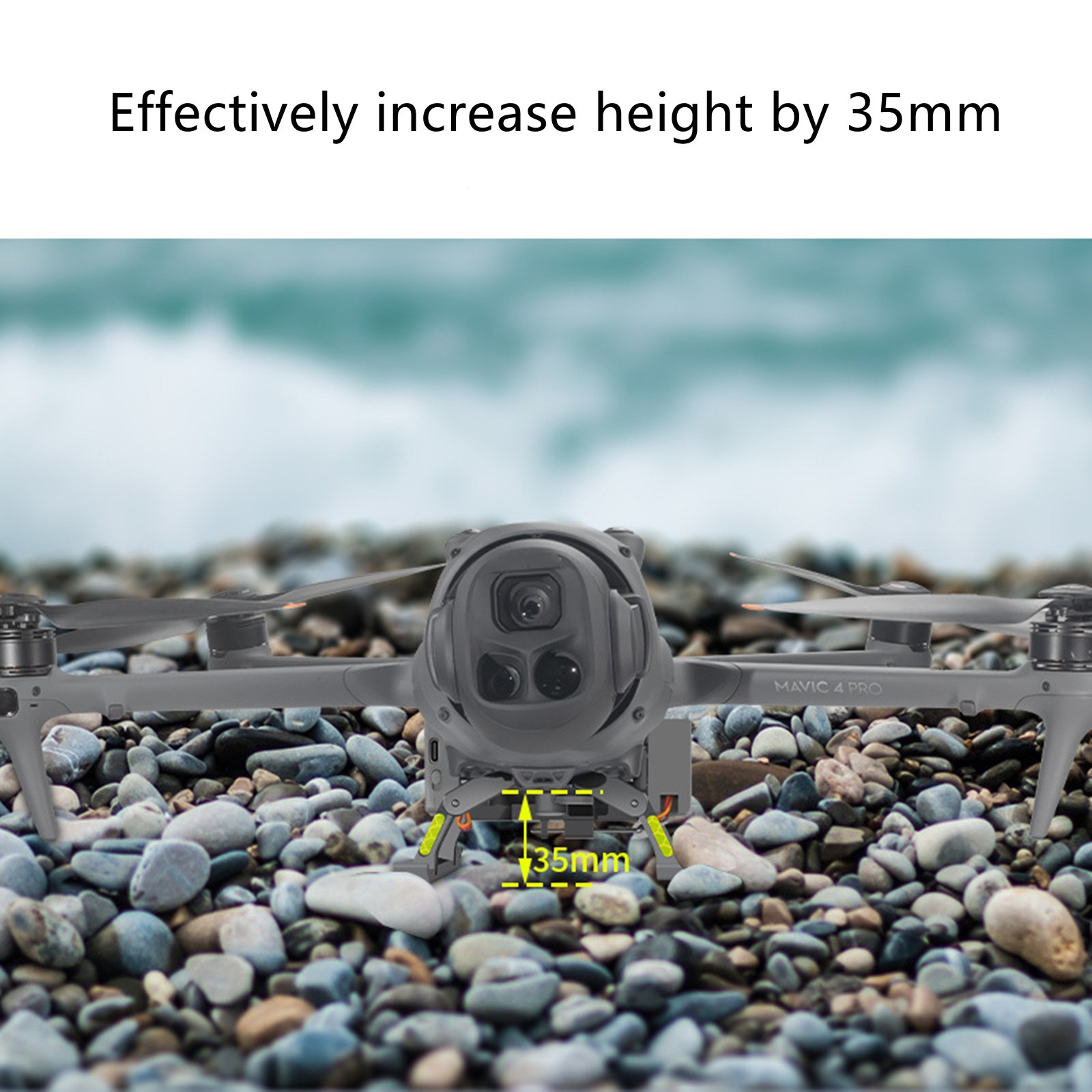 For DJI Mavic 4 Pro Gift Dropper Accessory 500g Capacity w/Quick Release Button