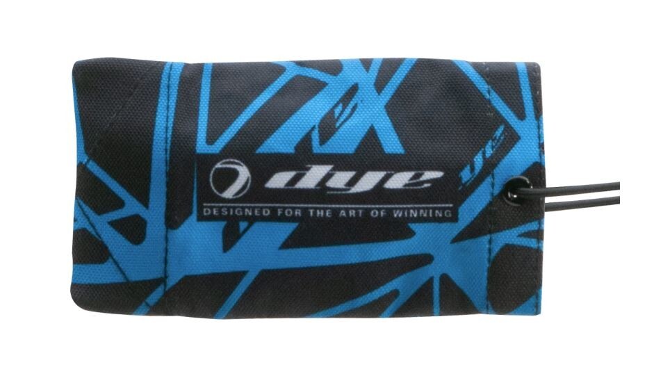 Dye Paintball UL Adjustable Barrel Cover Condom Elastic Cord UL Cyan Graphics