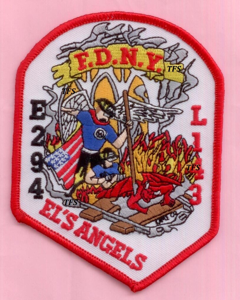 New York City Fire Dept Engine 294 Ladder 143 Patch