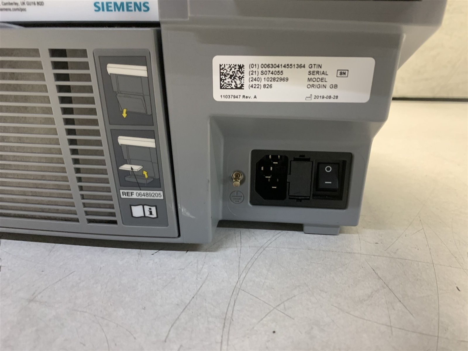 SIEMENS DCA VANTAGE ANALYZER