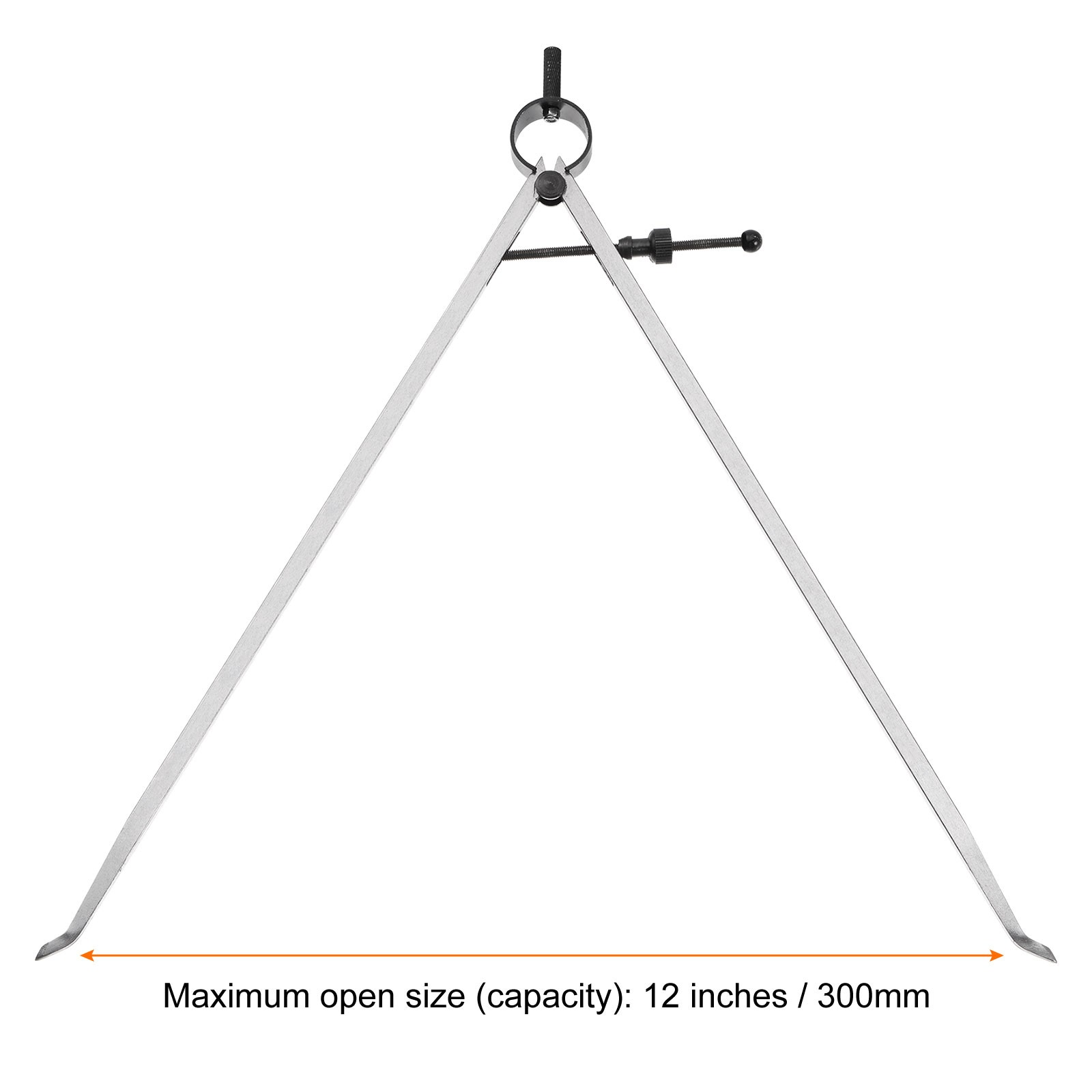 Spring Joint Caliper 12" Adjustable Spring Inside Caliper with Solid Nut