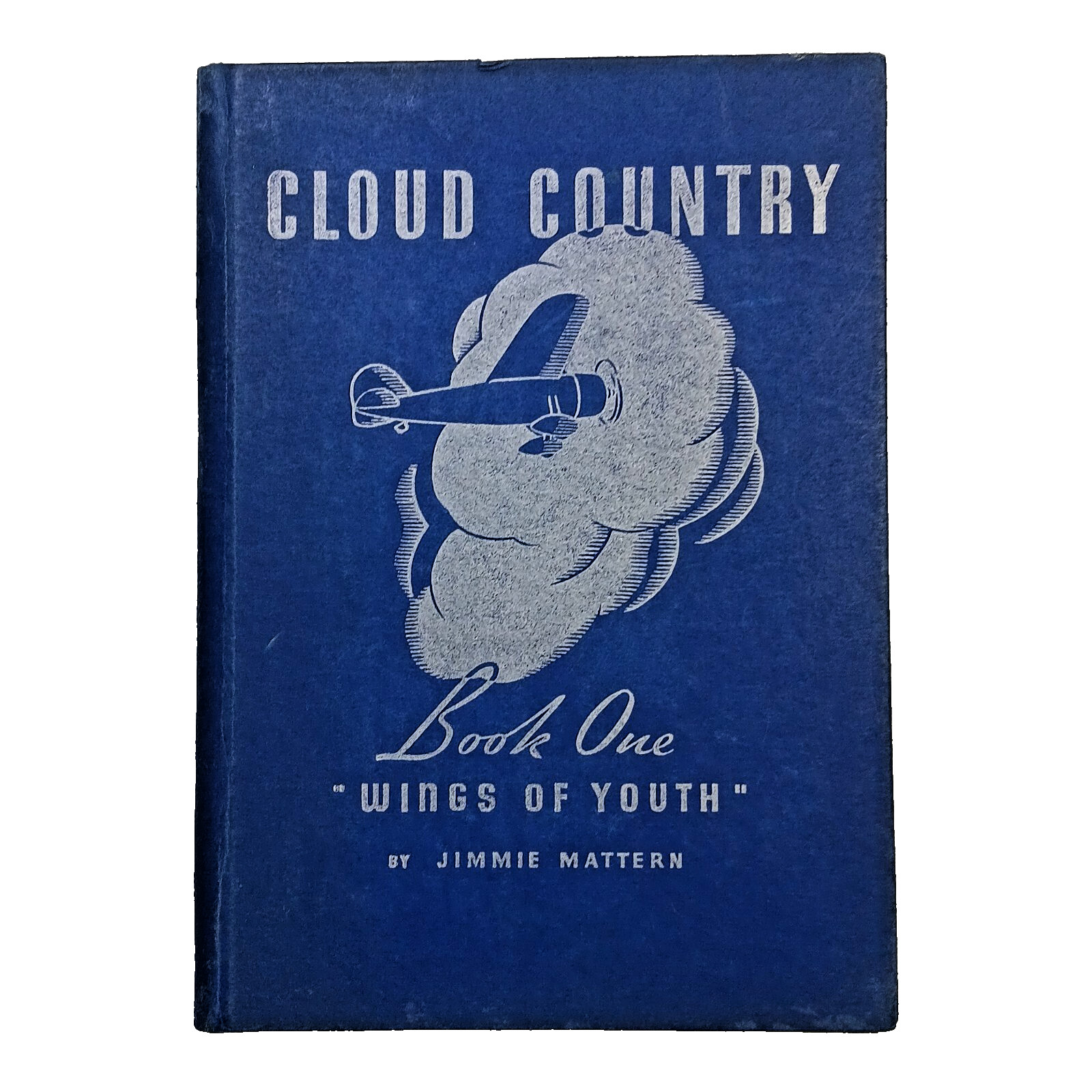 Vintage 1936 Cloud Country Book one By Jimmie Mattern Pure Oil Co