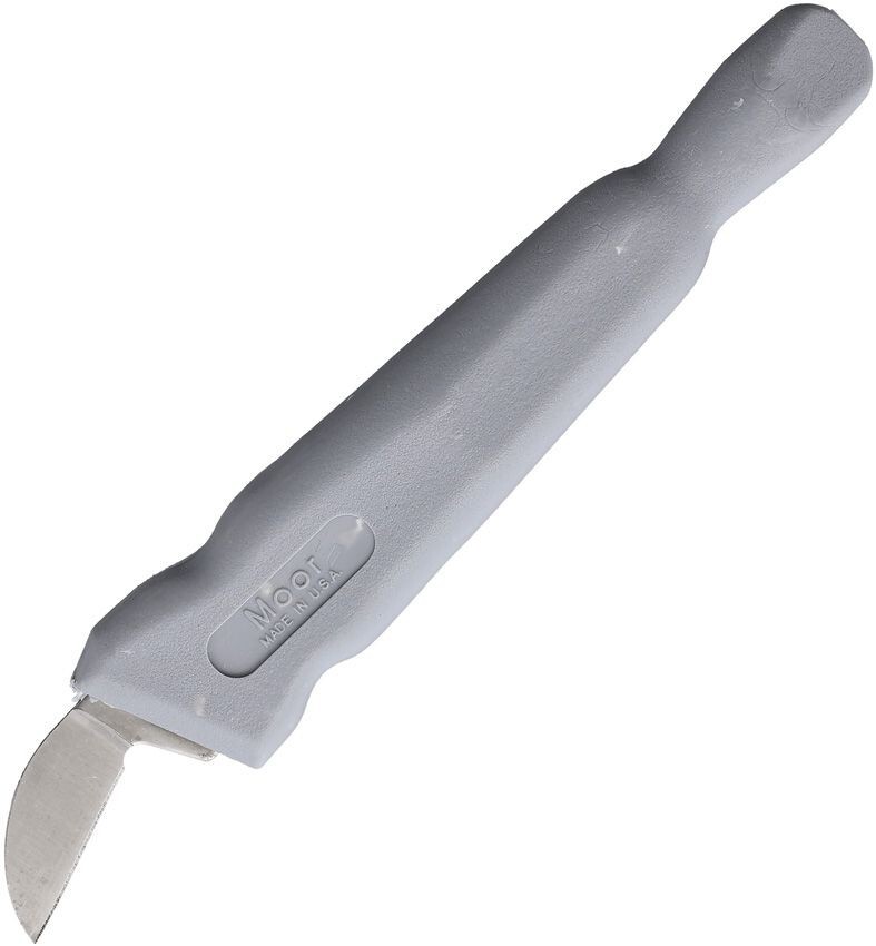 Ontario Large Chip Carving Fixed Knife 1.25" Stainless Blade Synthetic Handle