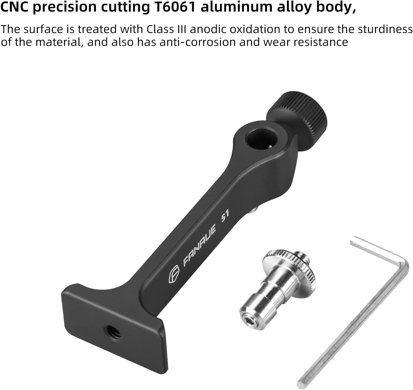 Binocular Tripod Adapter, Binocular Mount 1/4 Inch Threading Mount Aluminium (S1