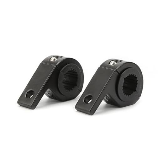 2 PCS Light Mounting Bracket Kit, Aluminum Light Bar Mount Clamp for Bull Bar,