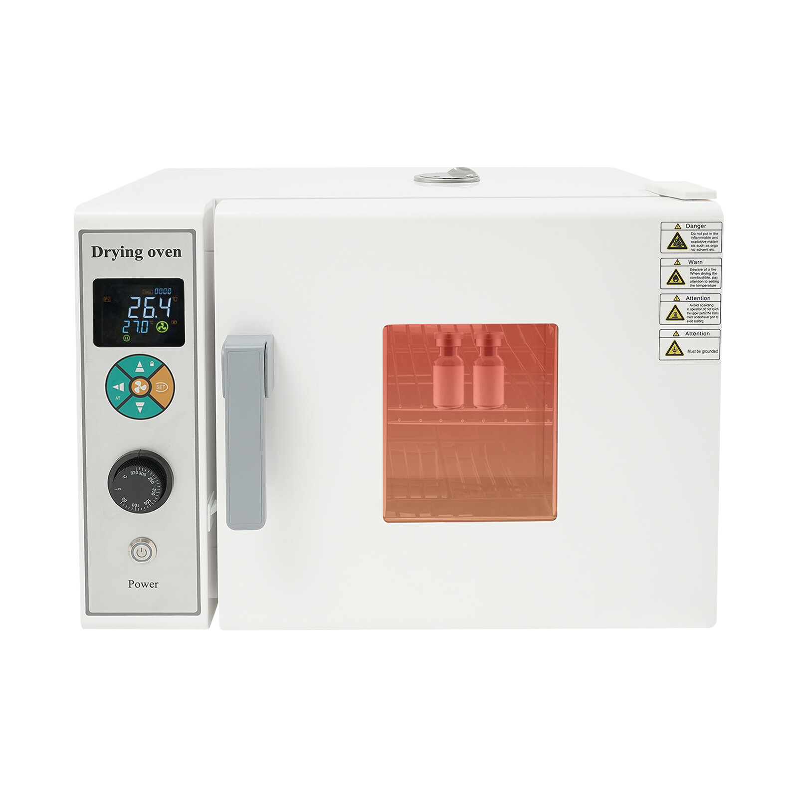 Electric Hot Blast Drying Oven Lab Stainless Steel Drying Chest 110V USA 800W