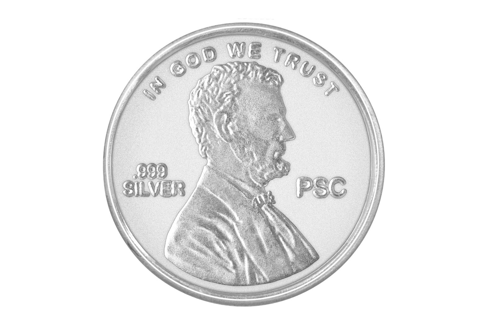 1g gram  .999 Fine Silver Shield Penny Tribute Round