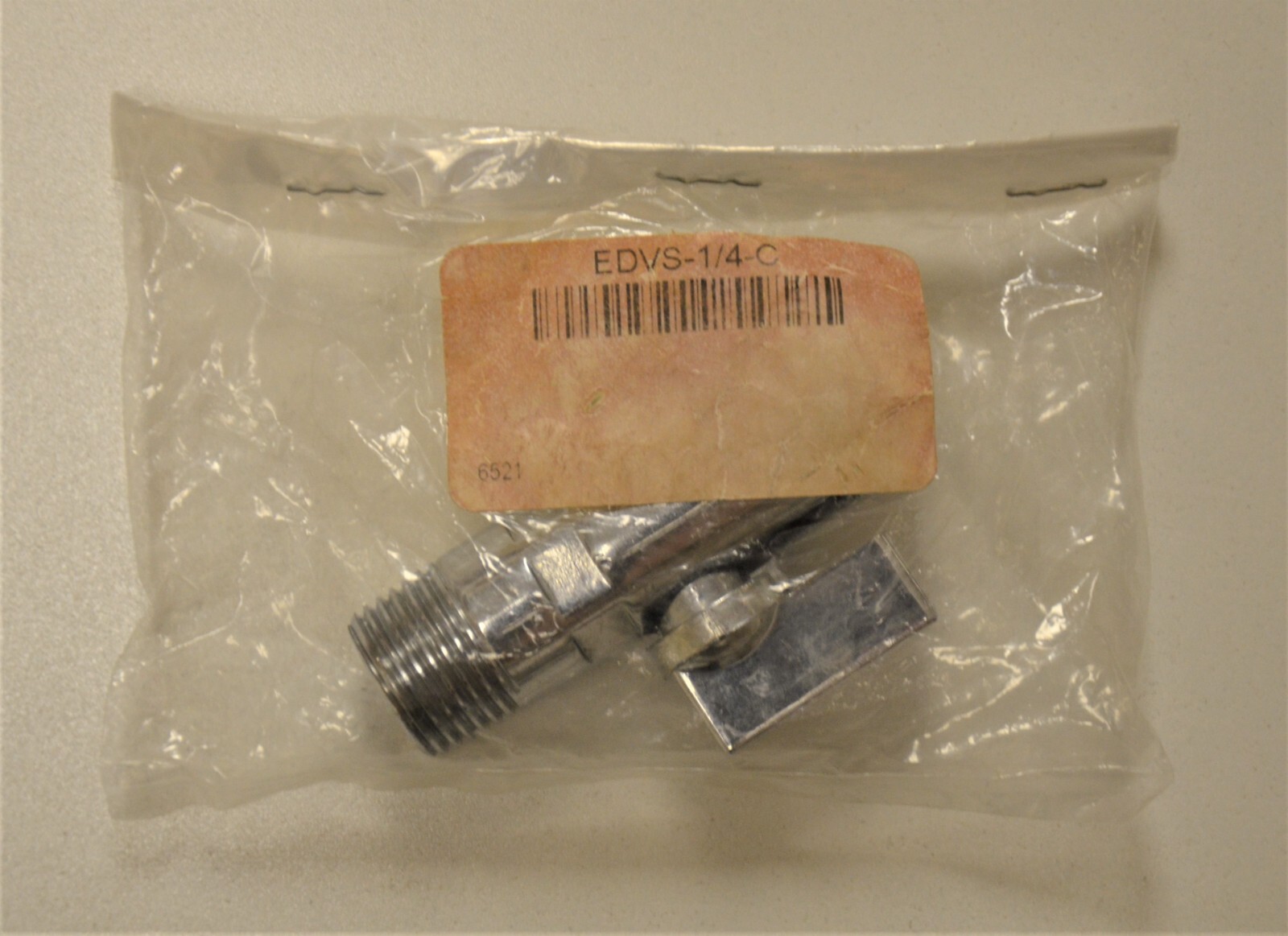 ICC BALL VALVE Y-STRAINER EDVS-1/4 REPLACEMENT - NOS