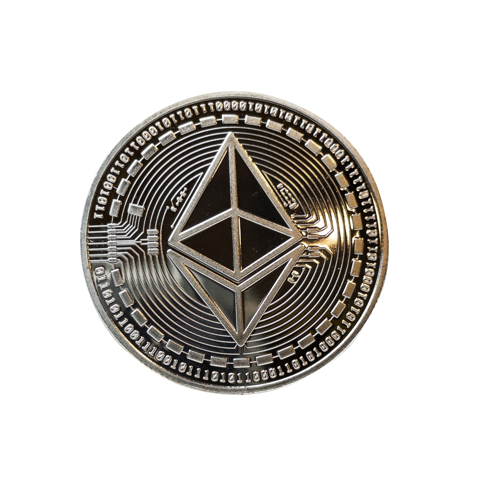 RAWAKK | Ethereum (ETH) Coin (Silver Edition)
