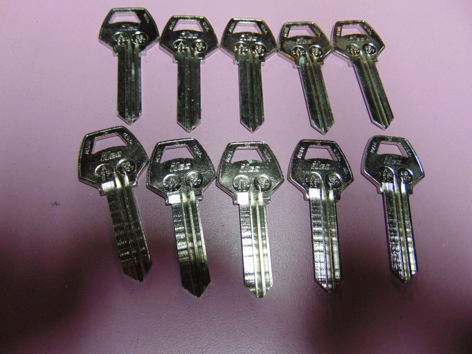 10  KEYS   CORBIN  A1001 D1  KEYS BLANKS UNCUT       LOCKSMITH