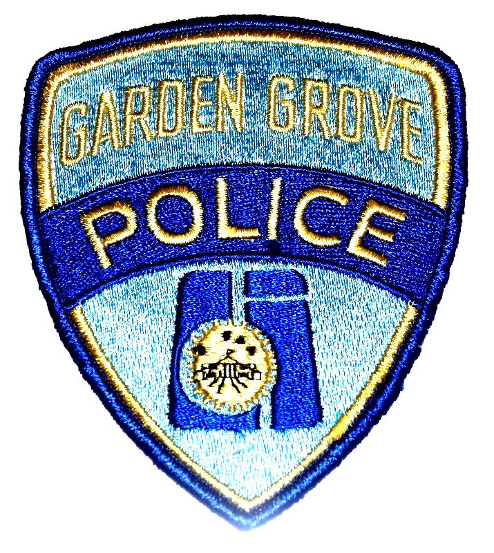 GARDEN GROVE CALIFORNIA CA Police Patch CITY SEAL LOGO 3J